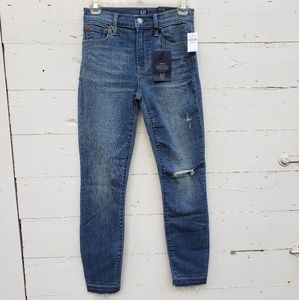 GAP true skinny ankle jeans